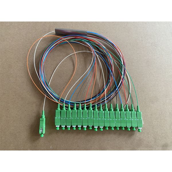 Fiber Optic Splitter 1x16 SC/APC PLC Single Mode ODF Optical Fibers