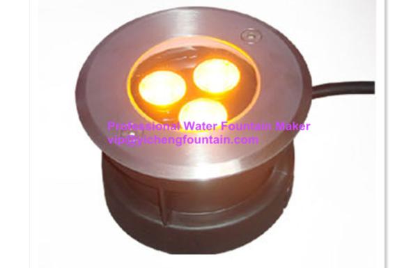 3w 6w 9w Rgb Inground Garden Lights With Plastic Niche Blue Green Warm White Color