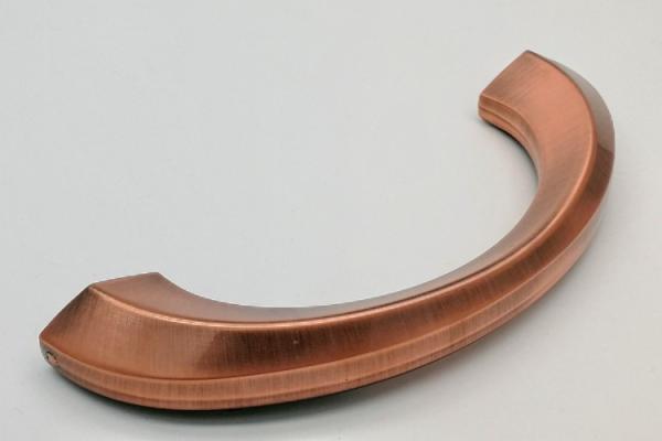 Antigo Couro Revestido de Meia-Lua Metal Caixão Manuseio Hardware Wholesale ZH004AC