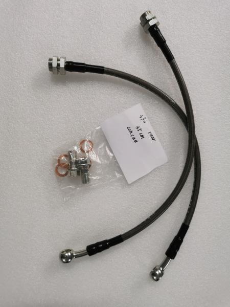 W205 I30 Car Brake Line Convex Nozzle Flexible Steel Braided