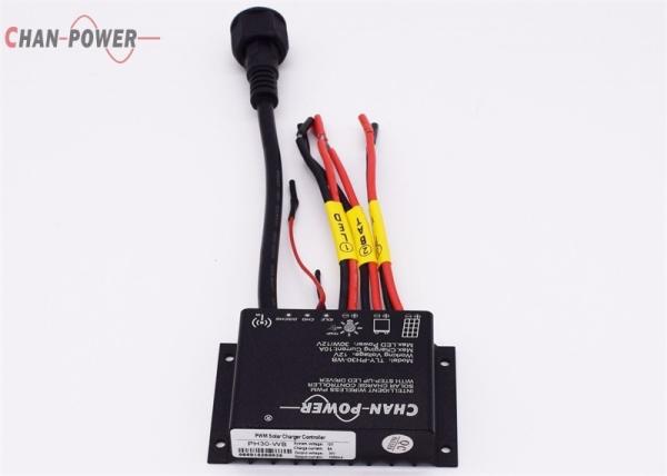 Waterproof 60w Solar Energy Street Light 9900lm Galvanized Metal Pole Material