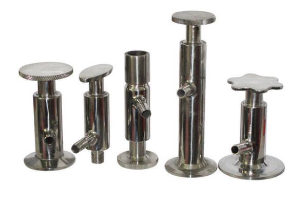 Manual Operated Aseptic Sanitary Sample Valve Stainless Steel 1/4''-3/4''