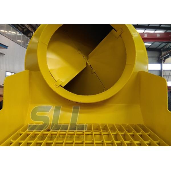 Lightweight Concrete Mixer Pump With Mixer Electric Motor Double Shaft Type