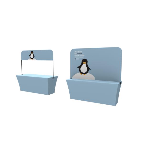 Polyester Fitted Trade Show Table Covers , Wedding Personalized Table Cloth