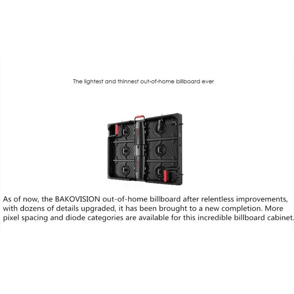 High Resolution 10mm Led Screen Billboard , SMD3535/DIP346 Led Video Billboard