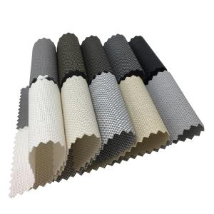Fireproof Heavy Thick Fiberglass Sunscreen Fabric For Roller Blinds