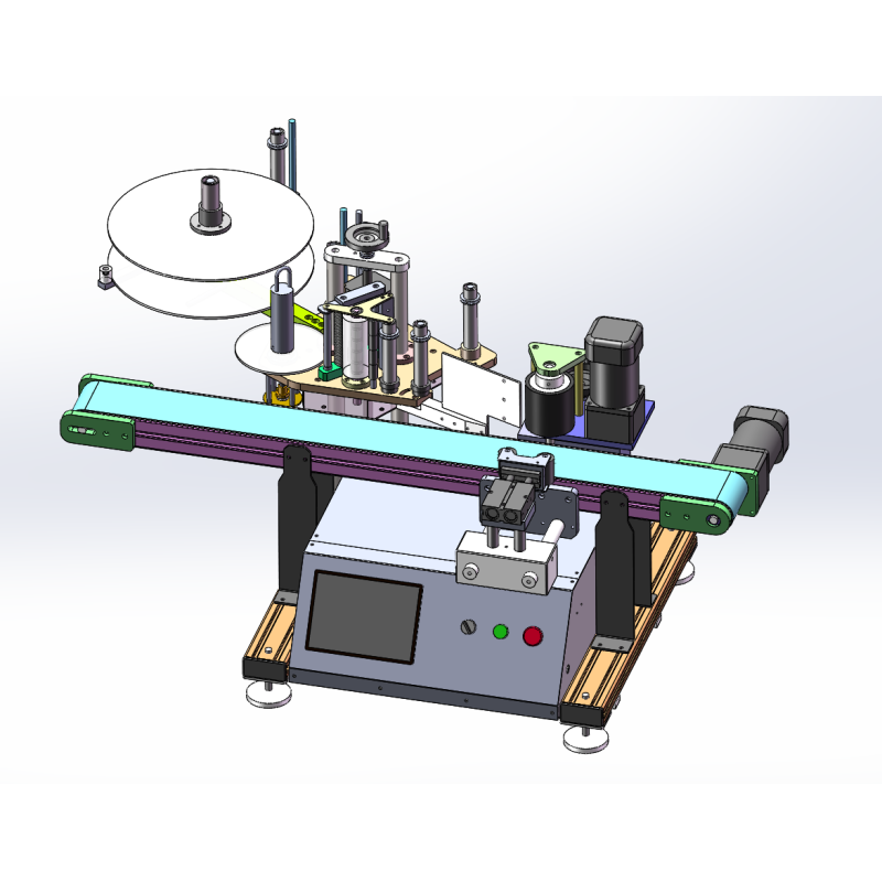 Food Grade PET Bottle Labeling Equipment Machine For Jar Seasoning Container ODM