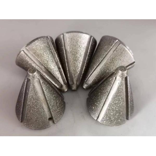 Silver Color Electroplated Diamond Grinding Head D40 Customized