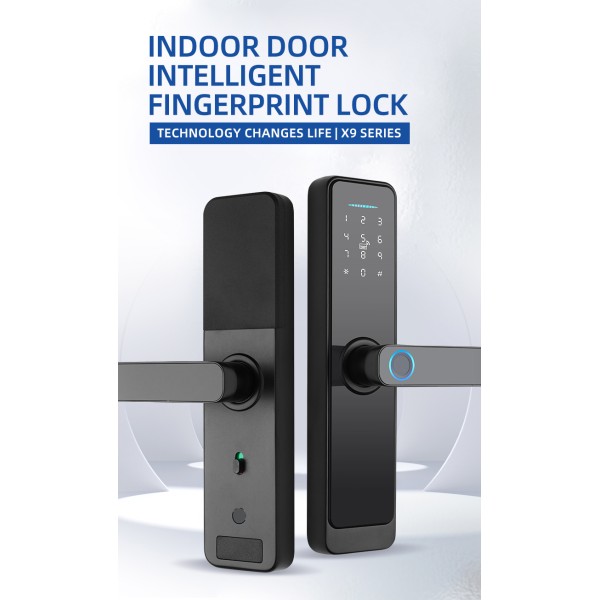 YAGU Multi Point Digital Fingerprint TTLOCK Tuya App Smart Door Lock With Camera Smart Locks Front Door