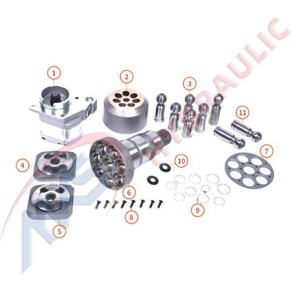 Rexroth series Hydraulic Parts , Hydraulic pumps Parts , Piston pumps Parts
