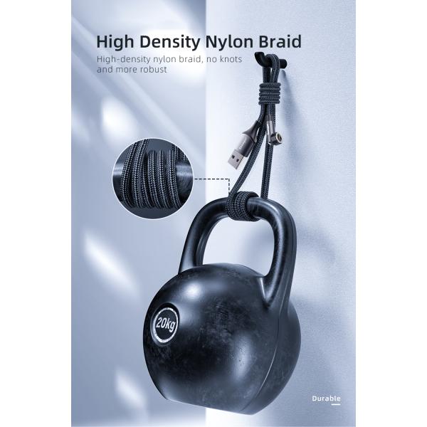 Universal Micro USB Magnetic Cables 1M 2M 540 Rotation With Data Transfer