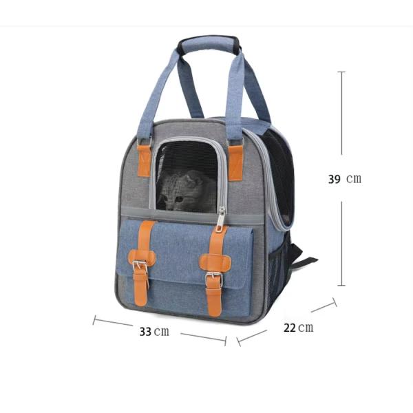 Oxford Pet Carrier Bag Semi Circle Dog Carrier Backpacks Breathable