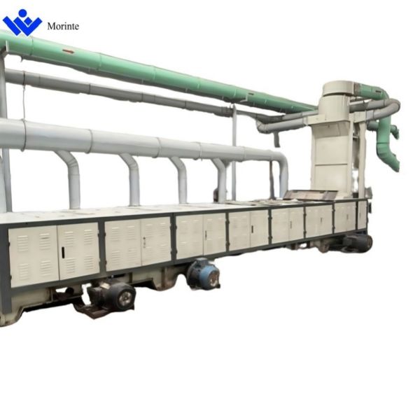 Textile waste recycling production line
