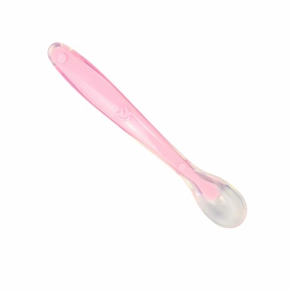 Eco-Friendly Silicone Kitchen Utensils Food Grade Silicone Baby Spoon