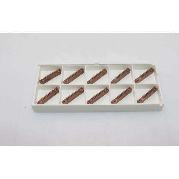 OEM ODM Face Grooving Inserts , Lathe Groove Cutter With Perfect Edge Stability