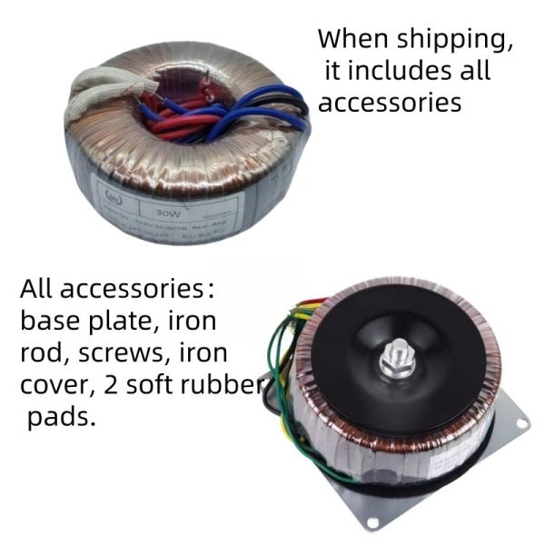 オーディオパワーインバーター用100Wトロイダルトランス 115V-240V入力