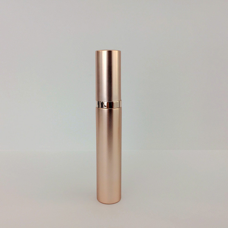 Розовый ABS золота КАК пластиковая бутылка ресницы трубки 20*118mm туши круглая