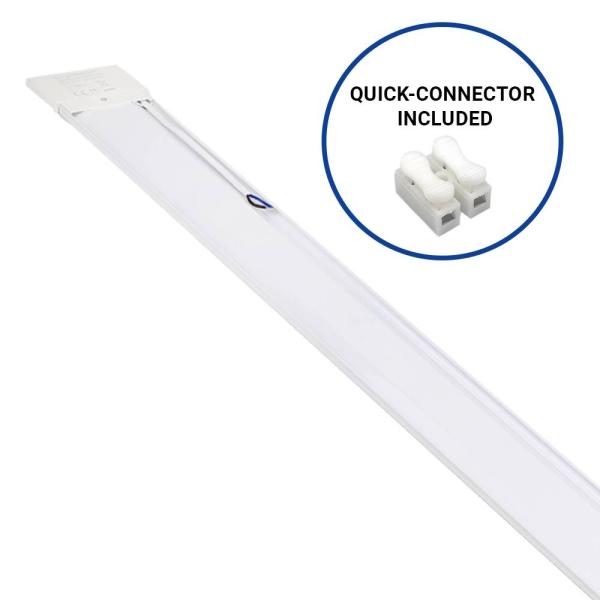 Flicker Free LED Batten 150 Cm 50W 4000K 6000lm 120lm/W 5 Year Warranty