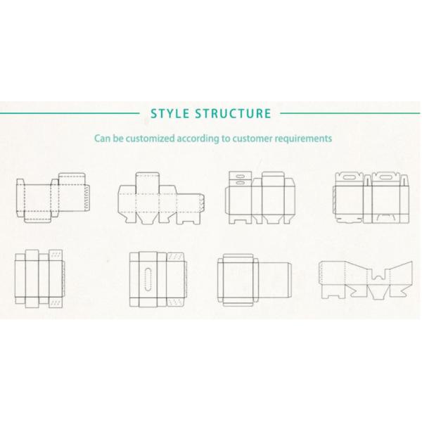 230gsm Youfu Kraft Paper Packaging Boxes Cigarette Tobacco Aseptic