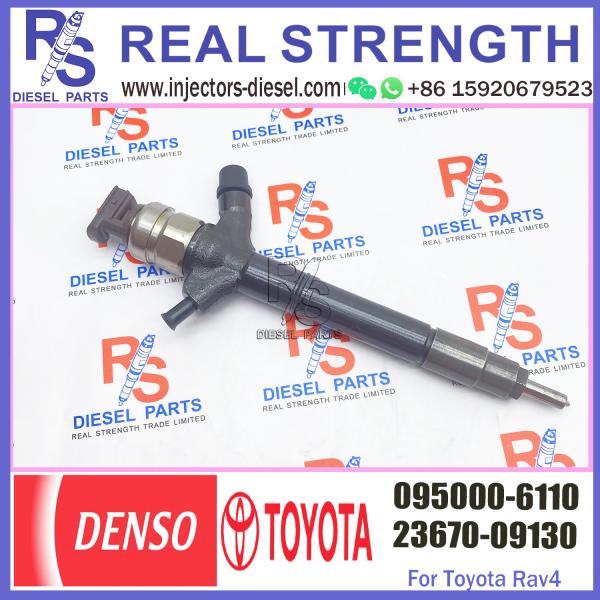 Diesel Engine Fuel Common Rail Injector 095000-6110 For ISUZU 4HK1 6HK1 095000-6110