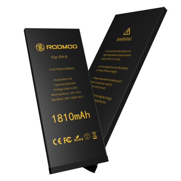 High Compatible Apple Iphone 6 Battery Li Ion Polymer Cell Type