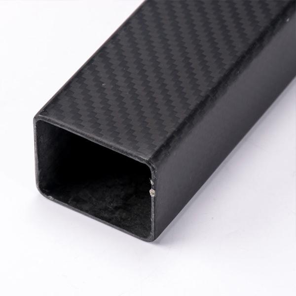 High Performance 3K Rectangular Carbon Fiber Tube Durable and Precision Made