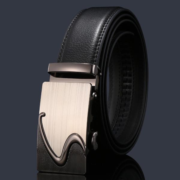110-125cm Length Custom Logo Leather Belt for Men Leather characteristics spilt cowhide