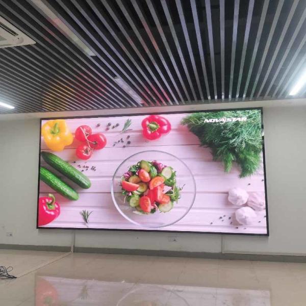P2.5 Indoor LED display screen, SMD fixed, small pitch high-definition high brightness high refresh display screen, wide color gamut high contrast
