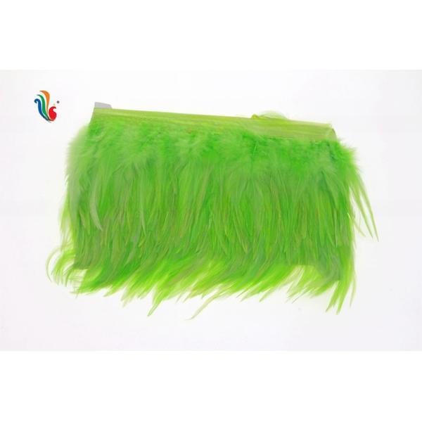 Mejora tu artesanía con cintas de cinta de satén y 4-6 pulgadas de seda Heckle Fringe de plumas