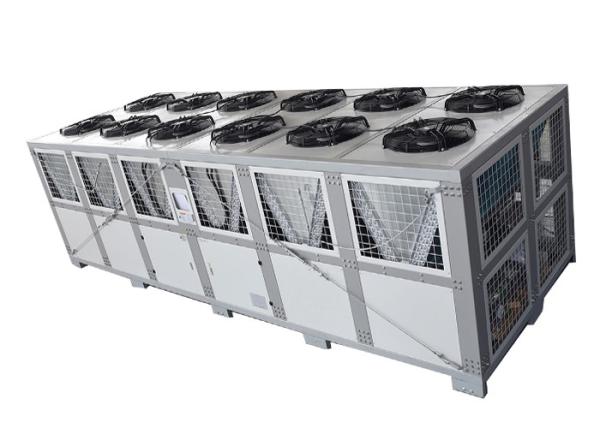 Air Cooled Screw Type Glycol Medical Packaged Water Chiller SUS Water Tank
