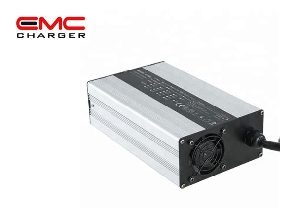 12V 25A Aluminium Alloy with Fan lithium battery charger for E-forklift CE