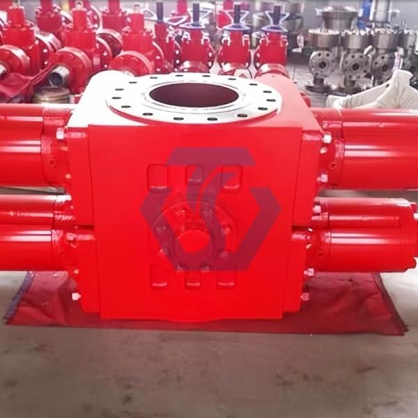 2000-15000 Psi Double Ram Bop API 16A Oilfield Well Control Equipment Drilling Blowout Preventer