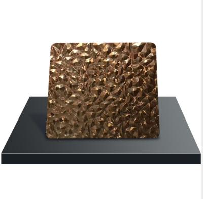 2021 Newest Hammered Mirror Gold Metal Sheet Stainless Steel Sheets Manufacturer In China
