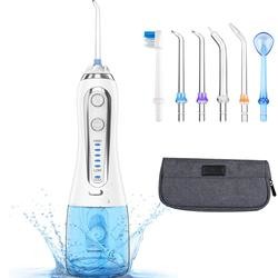 2500mah Battery Powered Dental Water Flosser Oral Irrigator 21W Waterproof Grade