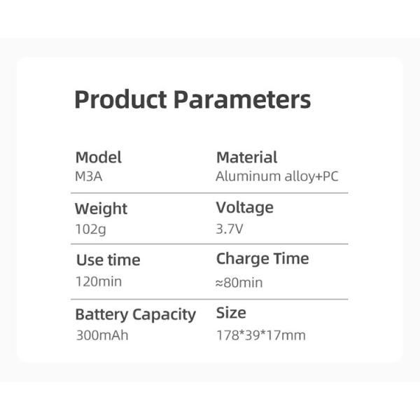 Justtide Skin Massage Lift Face 102g 3.7V RF EMS LED Beauty Device
