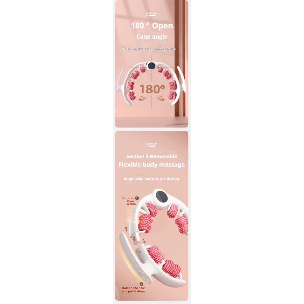 360° Circular Roller Leg Massager with Deep Rolling Massage for Fat Breakdown and Metabolism