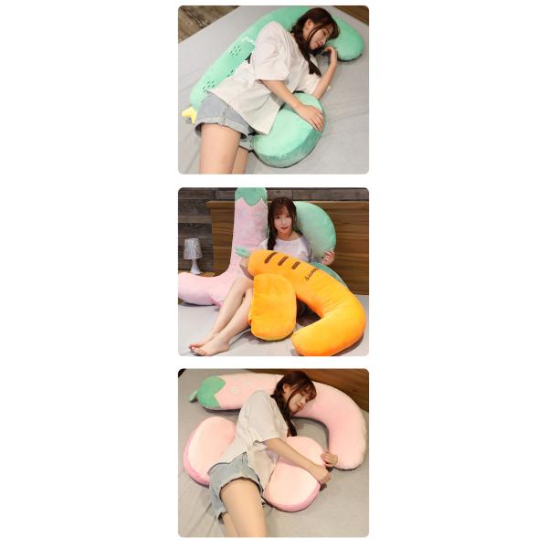 Maternity Protection Pillow Amazon Cute Plush Cartoon Waist Support Maternity Pillow
