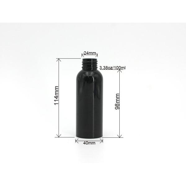 Black 145mm  3.38oz Cosmetic Spray Bottles