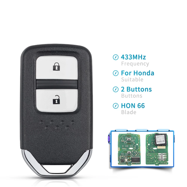 Excellent Smart Key for H-onda Motorcycle K01 FSK 434MHz 47 Chip