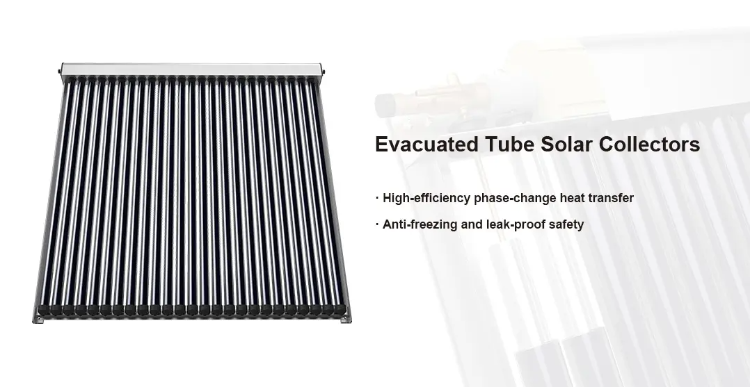 Custom Heat Pipe Solar Thermal Collectors For Commercial Hot Water Projects
