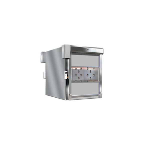 SUS304 Душ воздушный Дизайн чистой комнаты, Прозрачное окно Душ воздушный шкаф