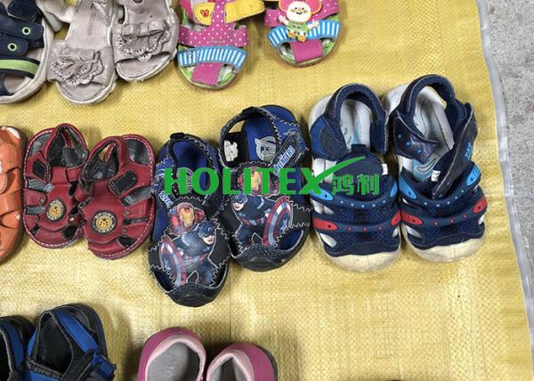 Summer Second Hand Kids Shoes , First Grade Used Canvas Shoes For Children