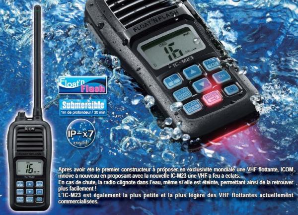 M23 VHF Marine Radio Walkie Talkie Waterproof