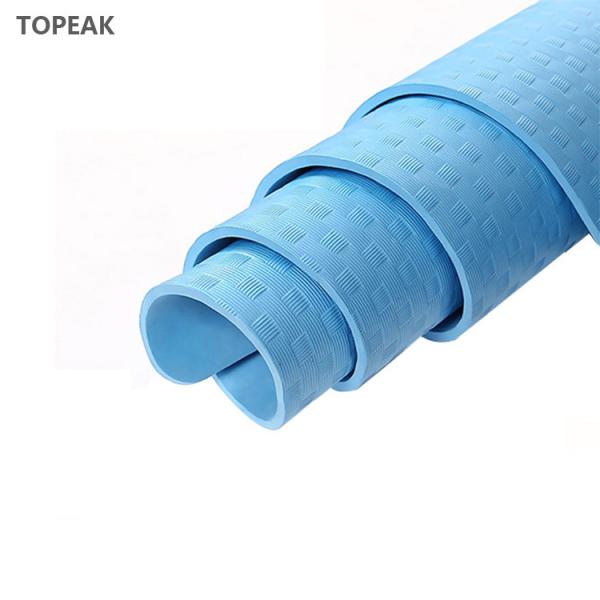 10 Mm .5 Inch Fitness Yoga Mat Eva Material 1830mm 200cm Yoga Mat Non Toxic