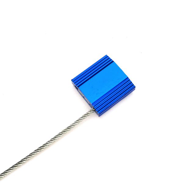 Customized 3.5mm Diameter Cable Security Seals With 12.8KN Tensile Strength