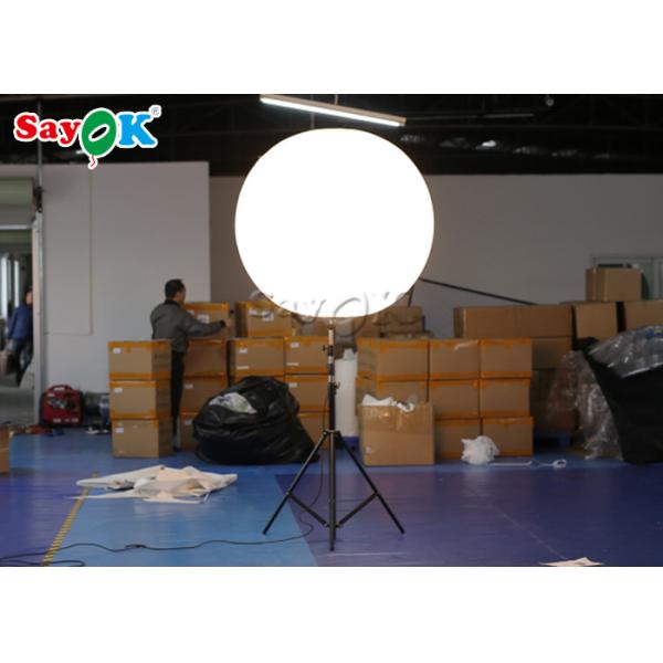 Привлекательный держатель воздушного шара рекламы треноги освещения ткани 1.2м Оксфорда раздувной