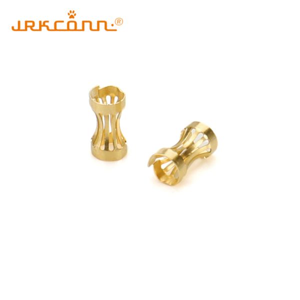 Copper Material Crown Spring Connector with Customized Size for Industrial Applications