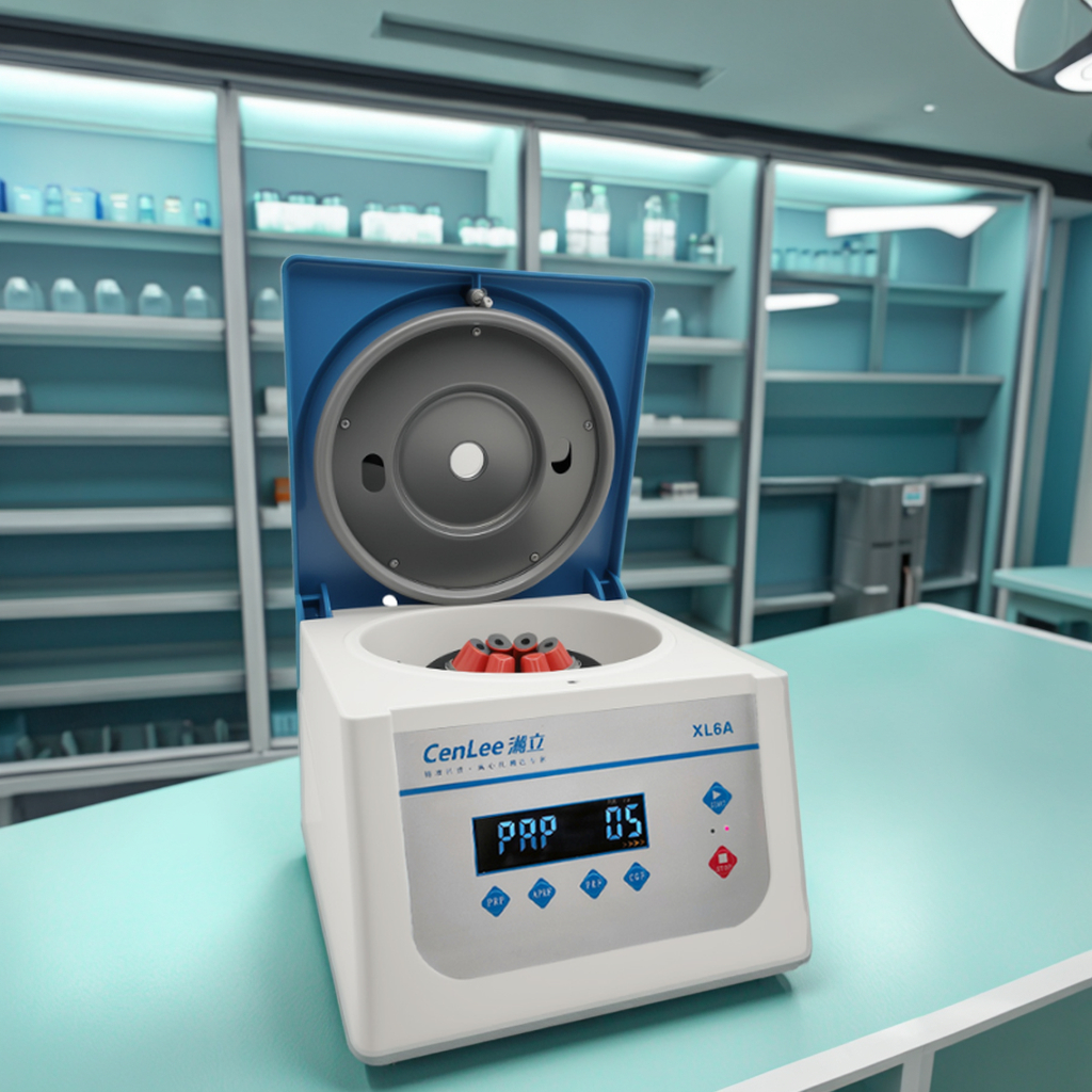 Cenlee XL6A Hot Selling Low Speed High-Capacity Centrifuge P-R-P PRF APRF CGF Kit 5ml-20ml Tubes 4000 RPM 2200xg RCF 8x20ml