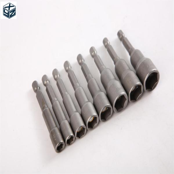 7mm*65mm*5PC Strong Magnetic Nut Driver Set with Clear  Marks CRV Material