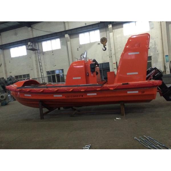 SOLAS Fast Rescue Boats Fender Rigid Hull Inflatable Boat With 6-15 Persons